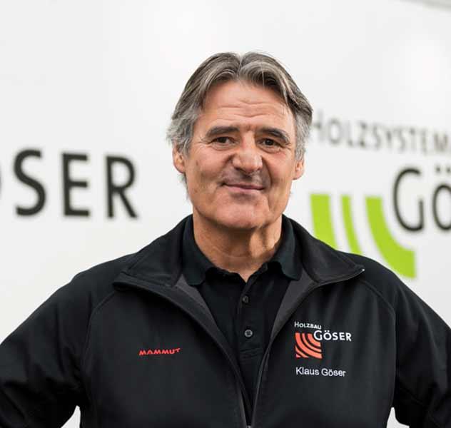Klaus Göser Geschäftsführer von Holzbau Göser