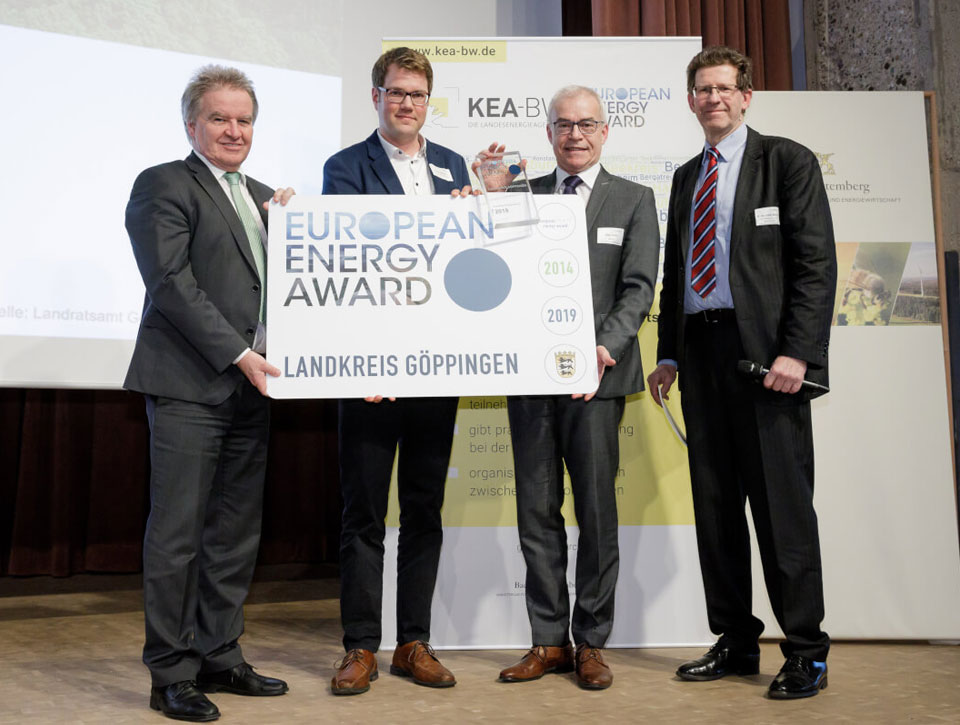 European Energy Award Landkreis Göppingen Preisverleihung