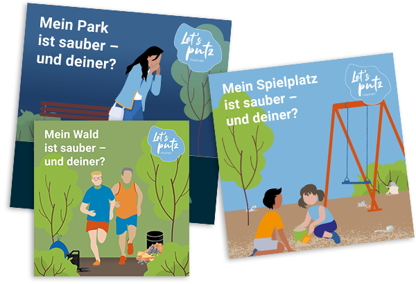 Let's Putz Göppingen Kampagnenbilder